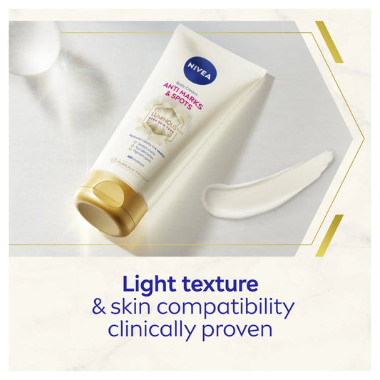 NIVEA Luminous 630 Anti-Stretch Marks & Dark Spots Body Cream 100ml