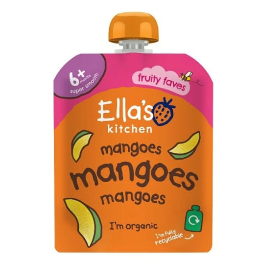 Ella's Kitchen Mangoes First Tastes Baby Food Pouch 6+ Months 70g