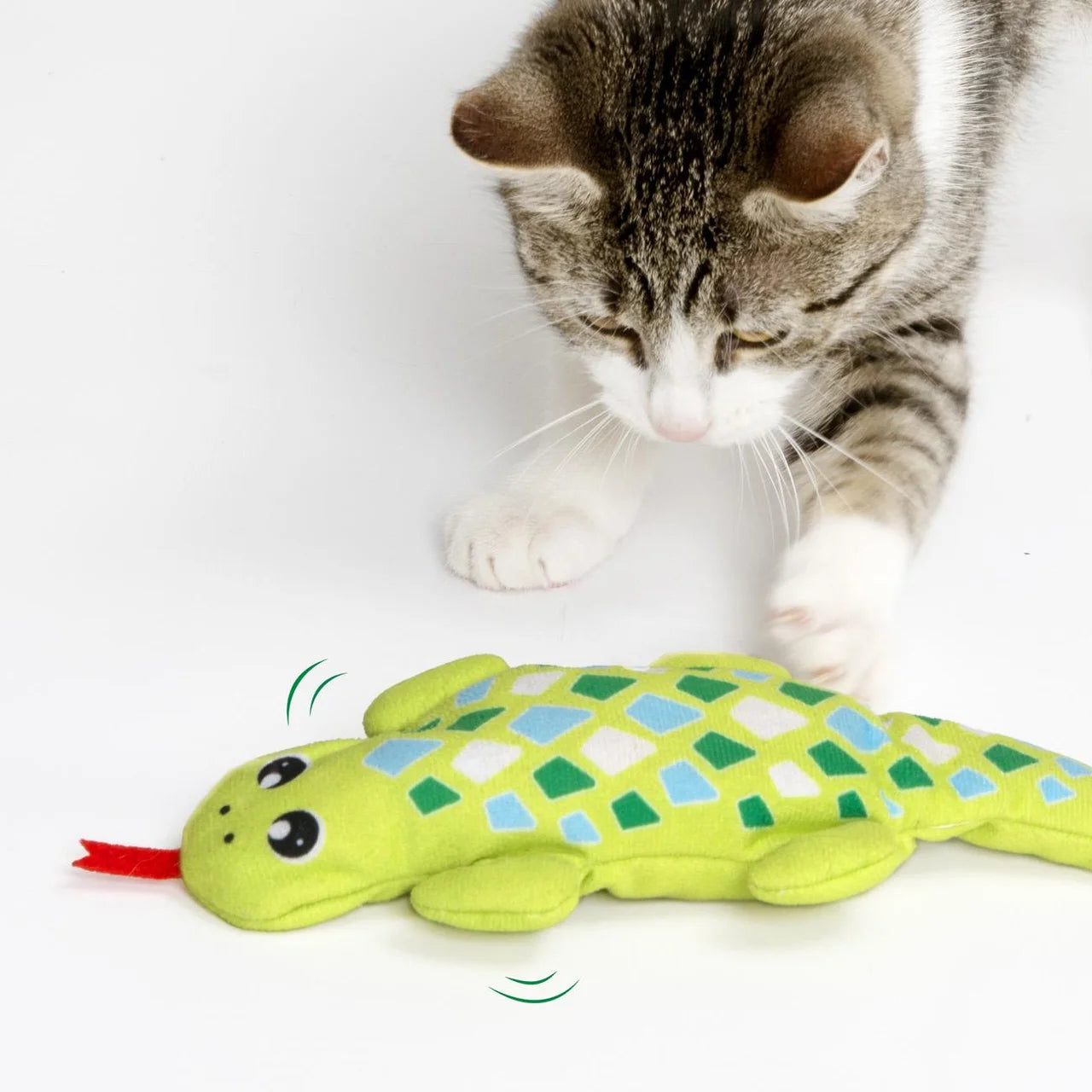 Catit Groovy Mini Gecko Green