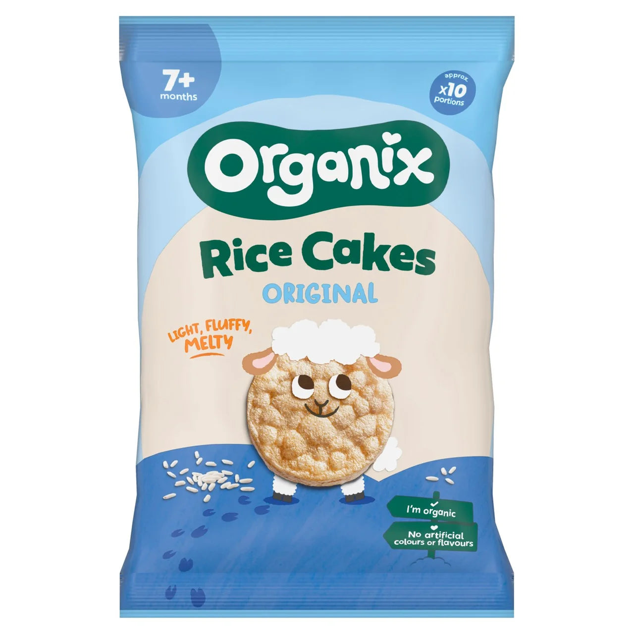 Organix Original Rice Cakes Baby Snack 7+ Months 40g