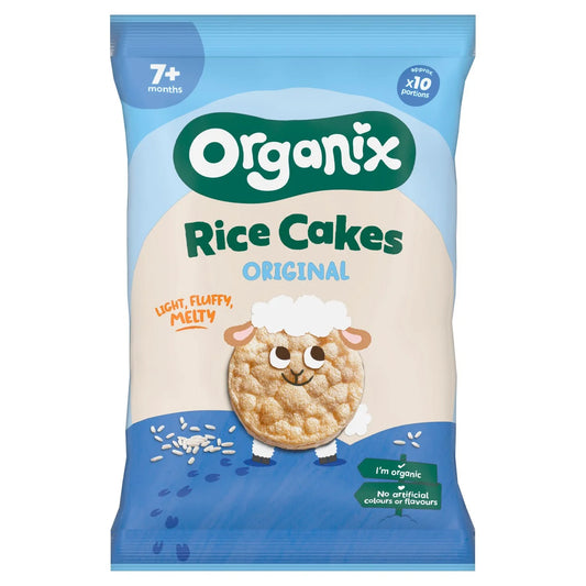 Organix Original Rice Cakes Baby Snack 7+ Months 40g