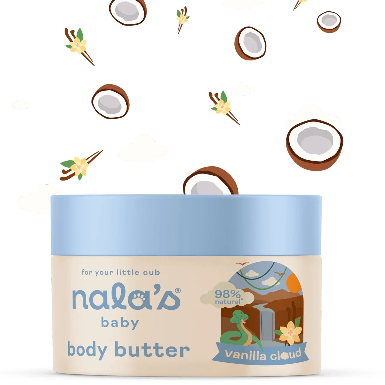Nala's Baby Body Butter Vanilla Cloud 200ml