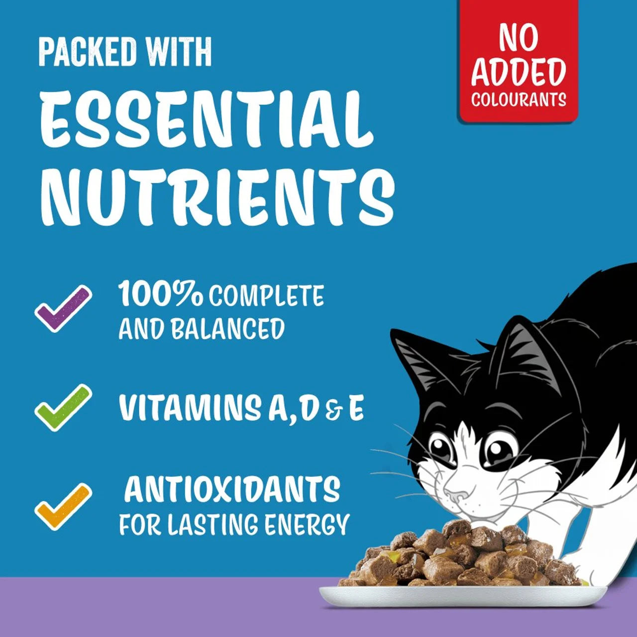 Felix Original Cat Food Senior Mixed Selection in Jelly Wet Cat Food 80 x 85g