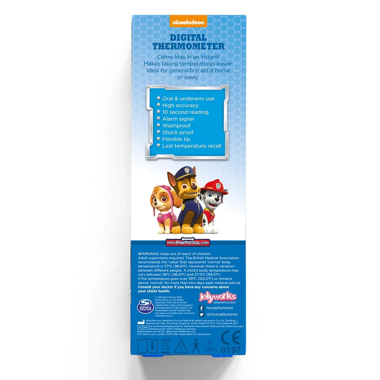 Paw Patrol Digital Thermometer