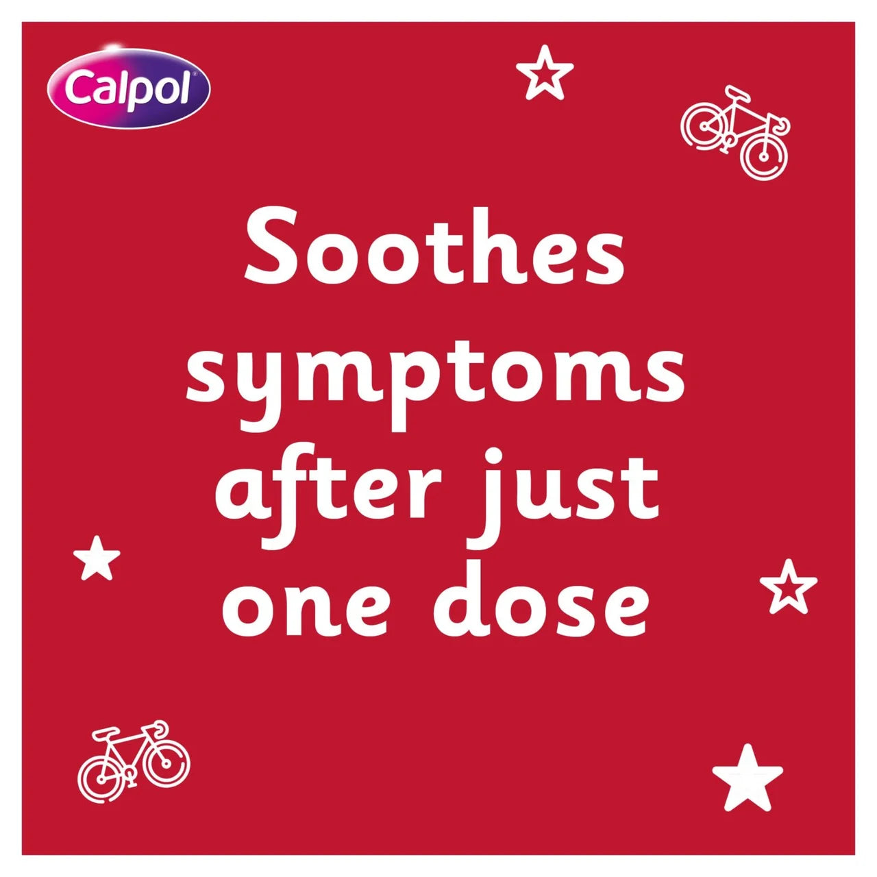 Calpol SixPlus Sugar Free Oral Suspension Strawberry 6+ Years 80ml