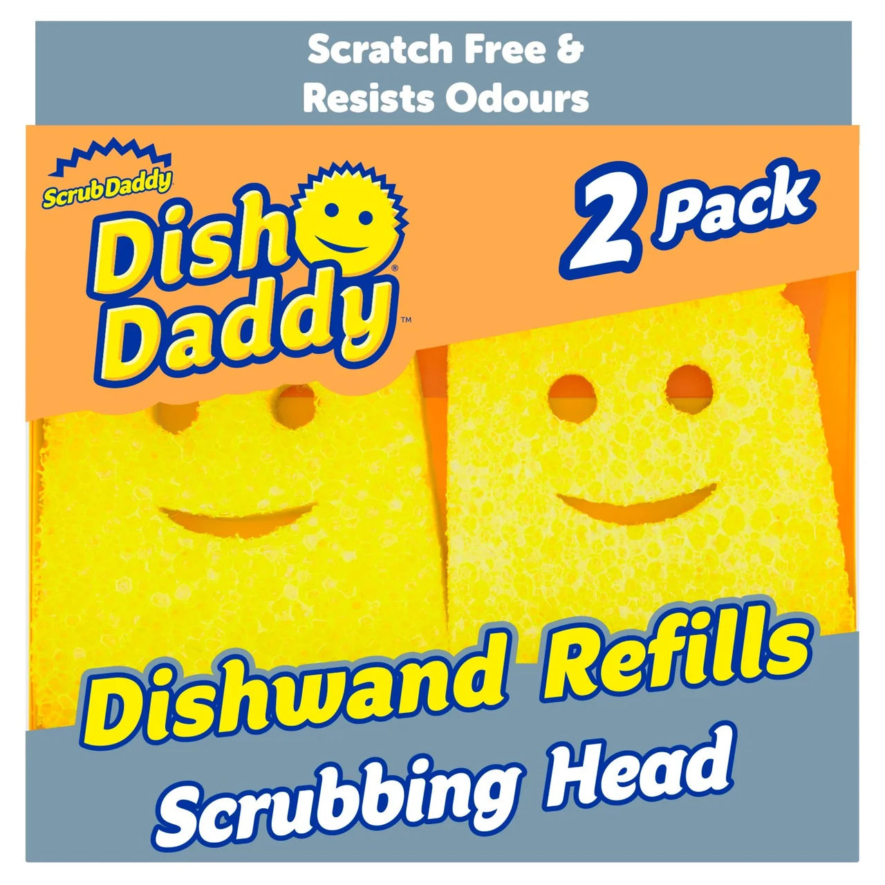 Scrub Daddy Dishwand Refill Head Yellow