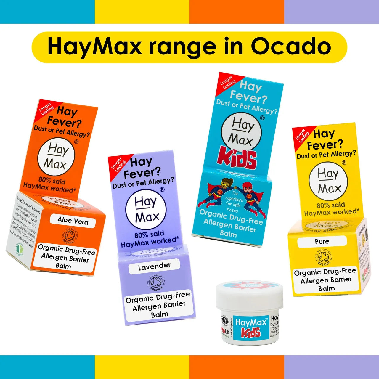 HayMax Kids Organic Allergy Barrier Balm 5ml