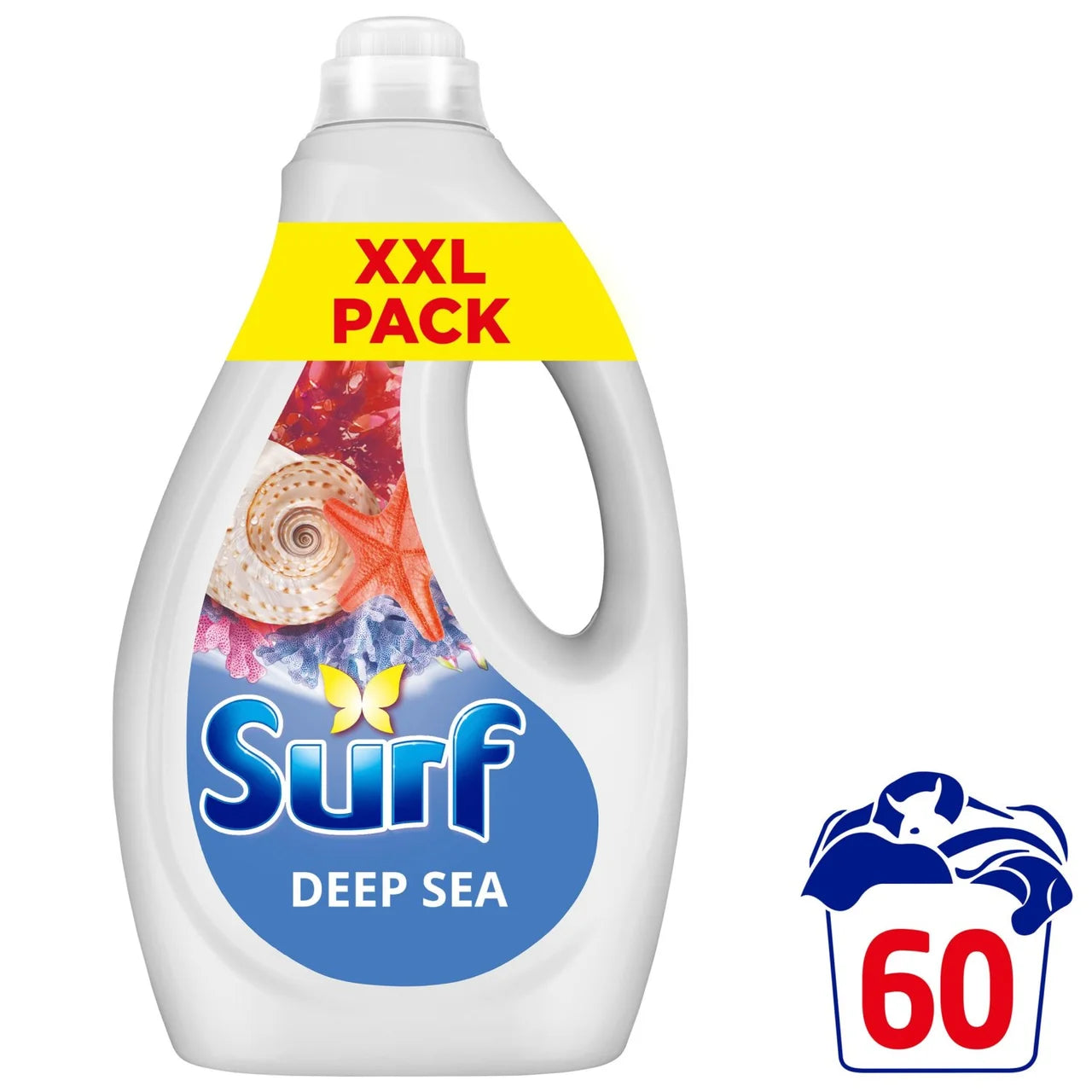 Surf Deep Sea Liquid Laundry Washing Detergent 60 Washes 1600ml