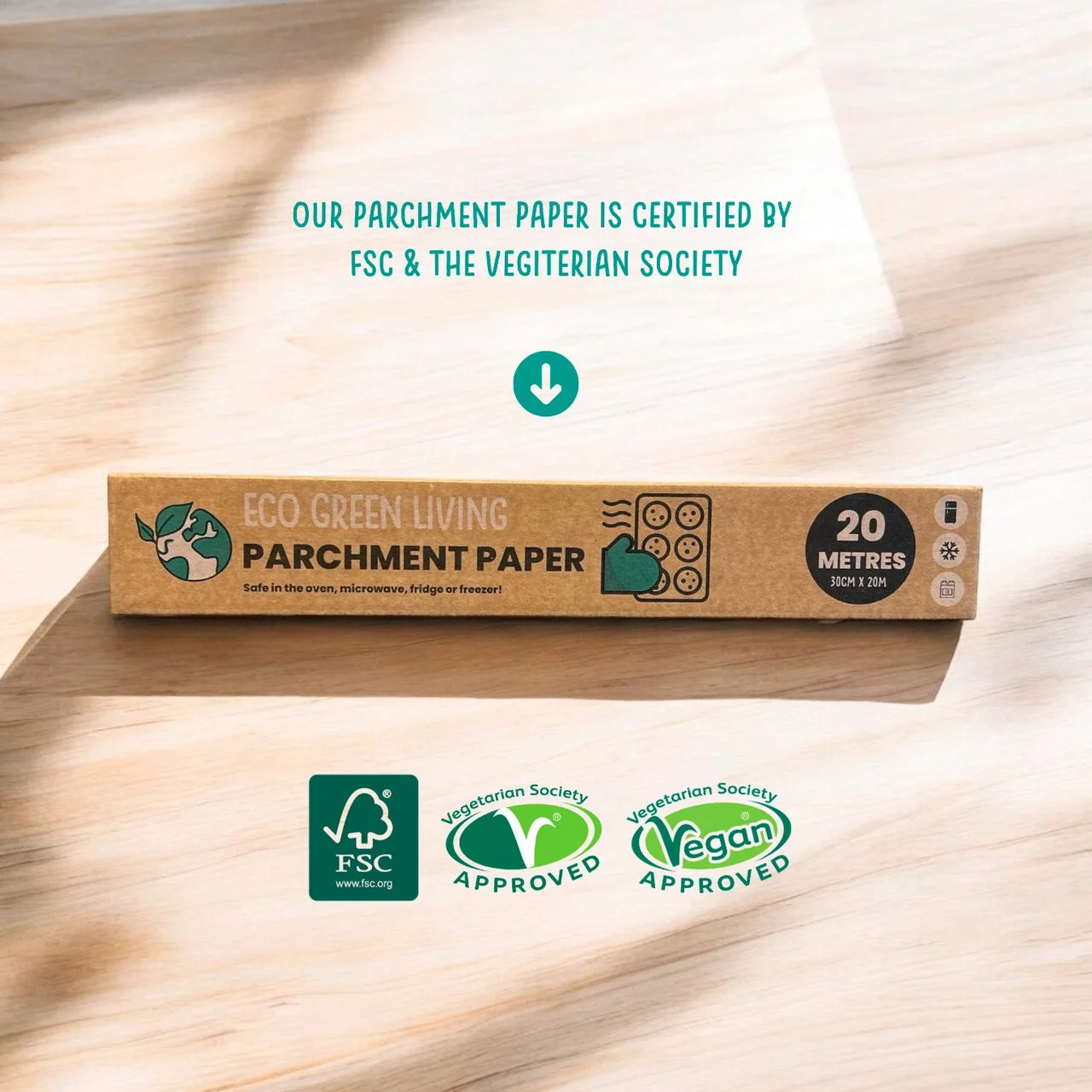 Eco Green Living Parchment Paper 20m