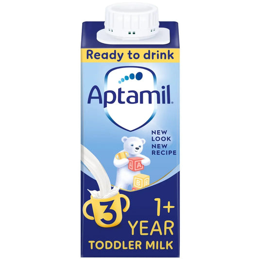 Aptamil 3 Toddler Milk Formula Liquid Ready to Feed 1-3 Years 200ml