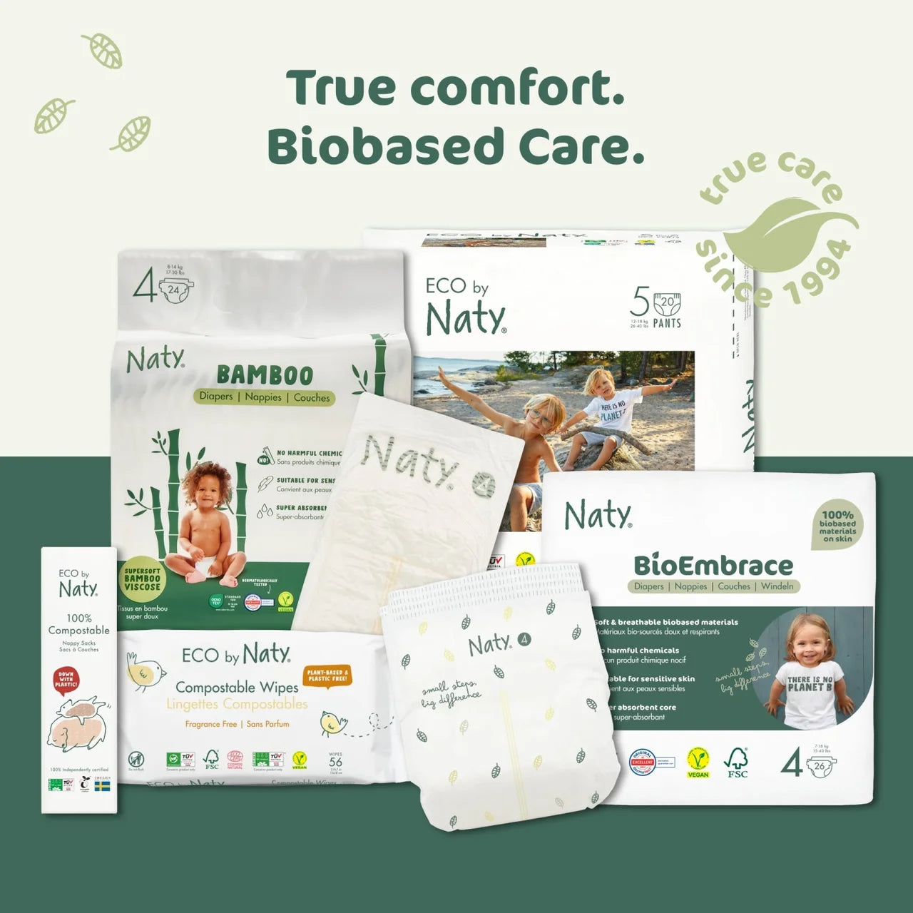 Naty BioEmbrace Nappies Size 5 (11-25kg) 22 per