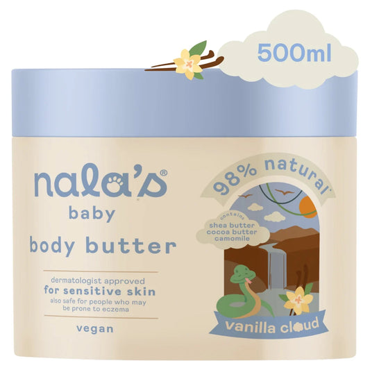 Nala's Baby Body Butter Vanilla Cloud 500ml