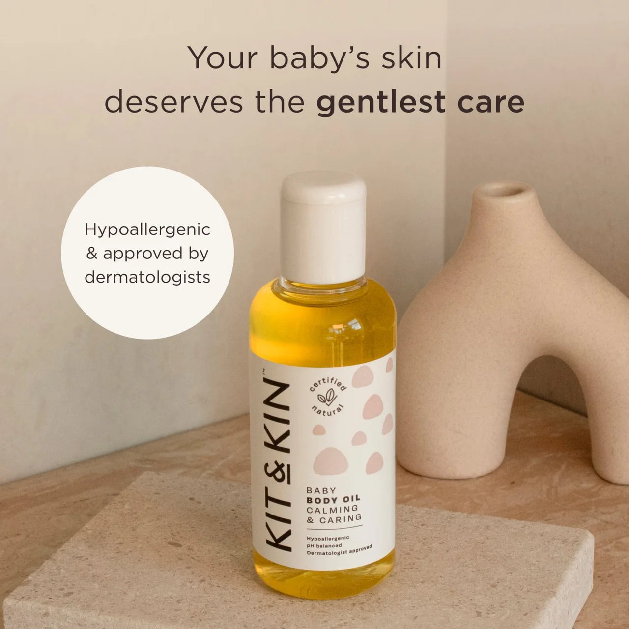 Kit & Kin Natural Baby Oil 100ml