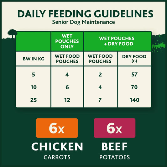 Winalot Meaty Chunks Senior Mixed in Gravy Wet Dog Food 12x100g
