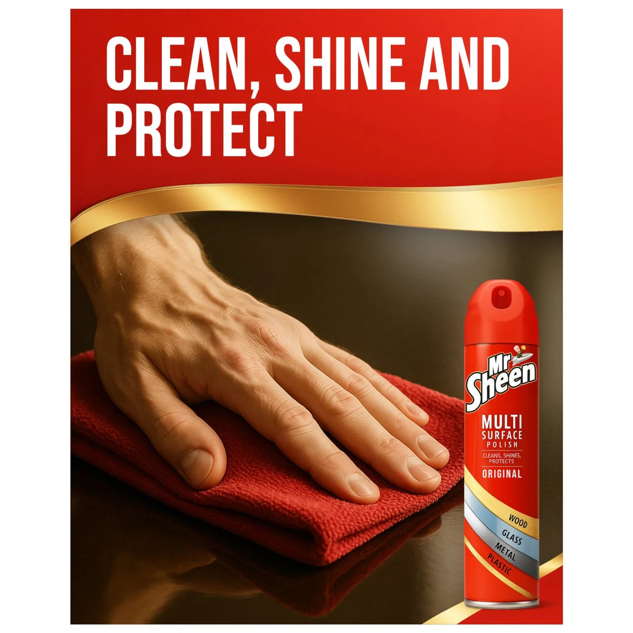 Mr Sheen Multi Surface Polish Cherry 250ml