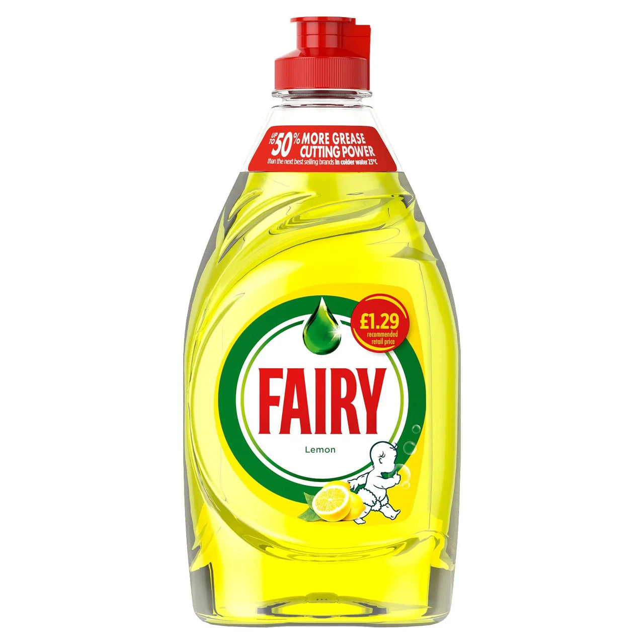 Fairy Washing Up Liquid Lemon 320ml