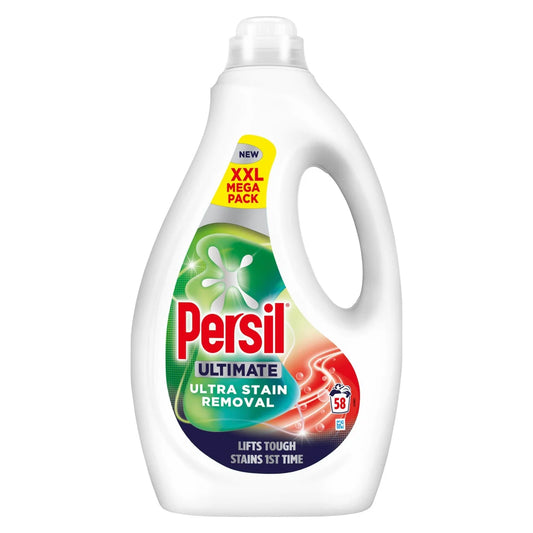 Persil Bio Ultimate Extra Stain Removal Washing Liquid 58 Wash 1600ml