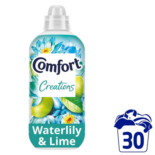 Comfort Perfume Creations Waterlily & Lime Fabric Conditioner 30 Washes 900ml