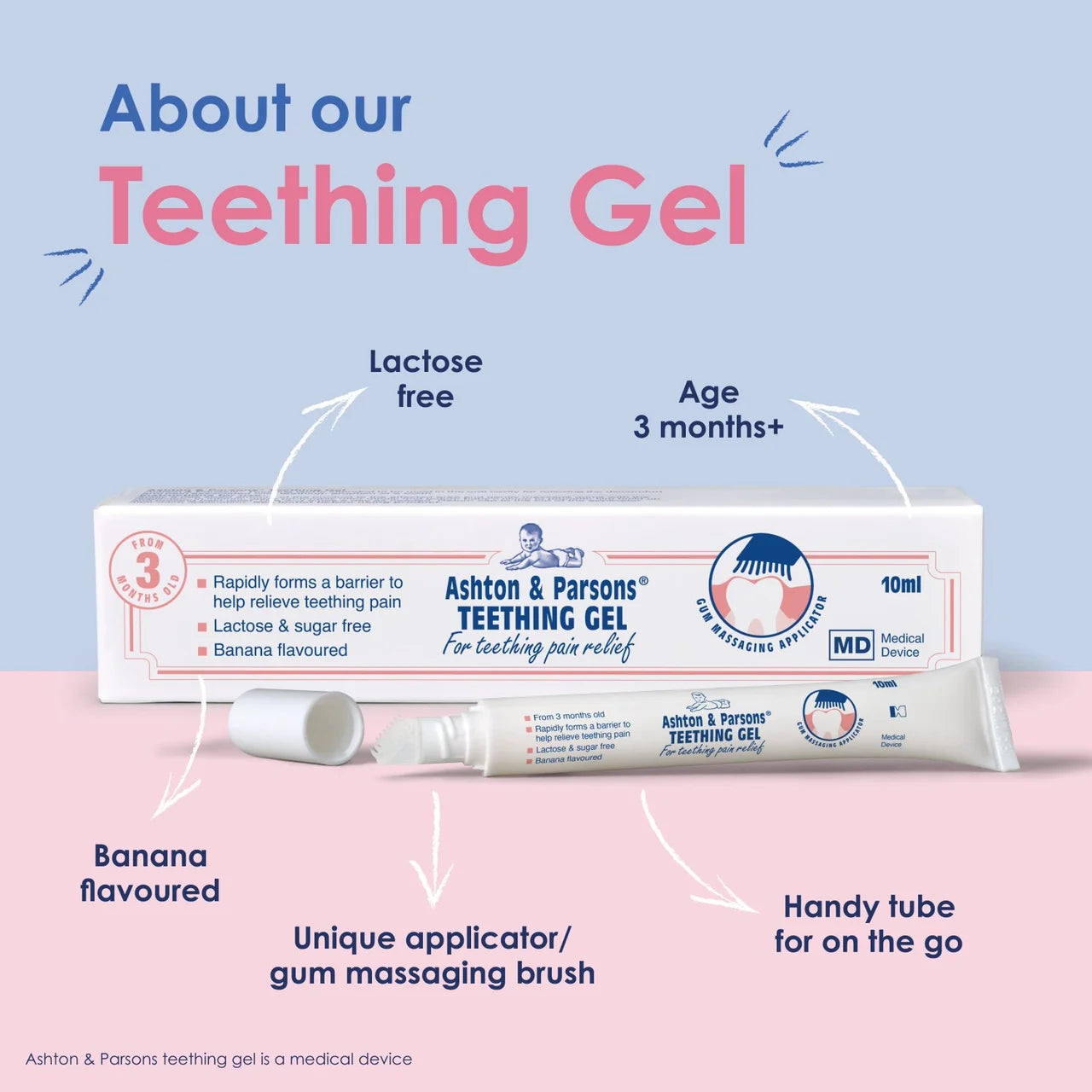 Ashton & Parsons Teething Gel 10ml