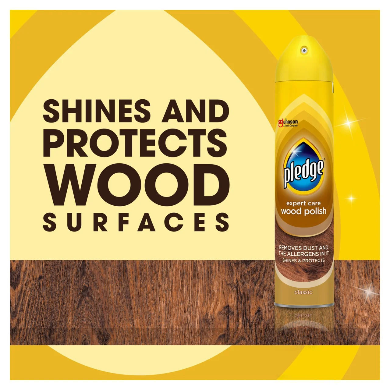 Pledge Expert Care Wood Polish 250ml