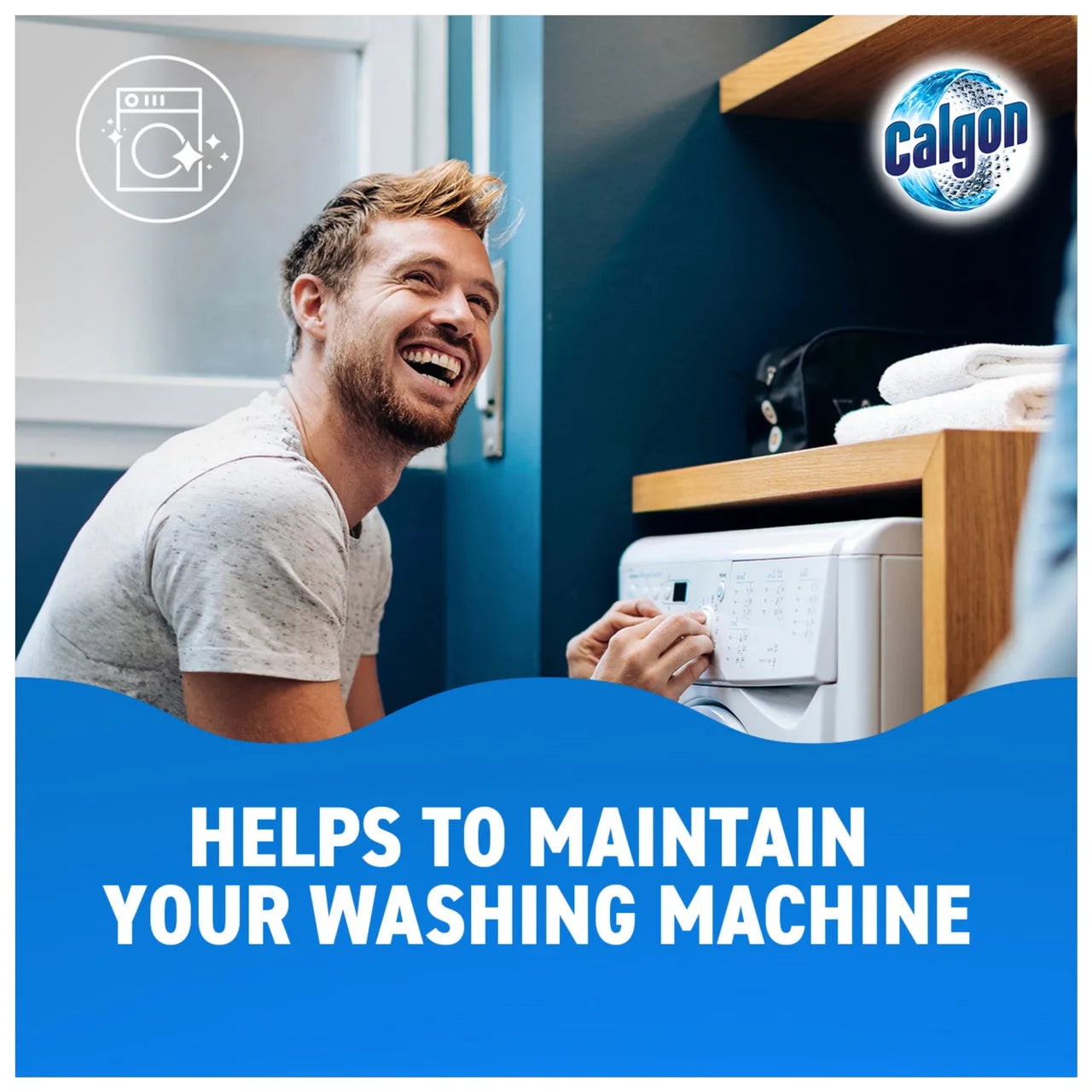 Calgon 4-in-1 Washing Machine Water Softener Gel 750ml