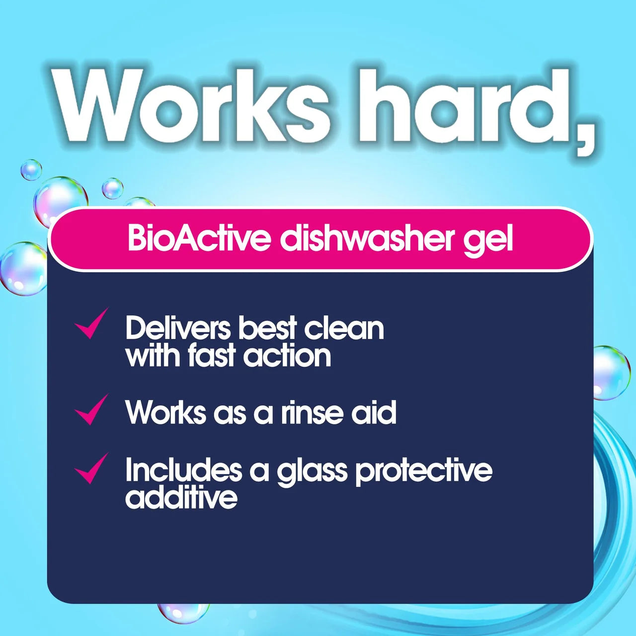 Ecozone BIOActive dishwasher gel 720ml