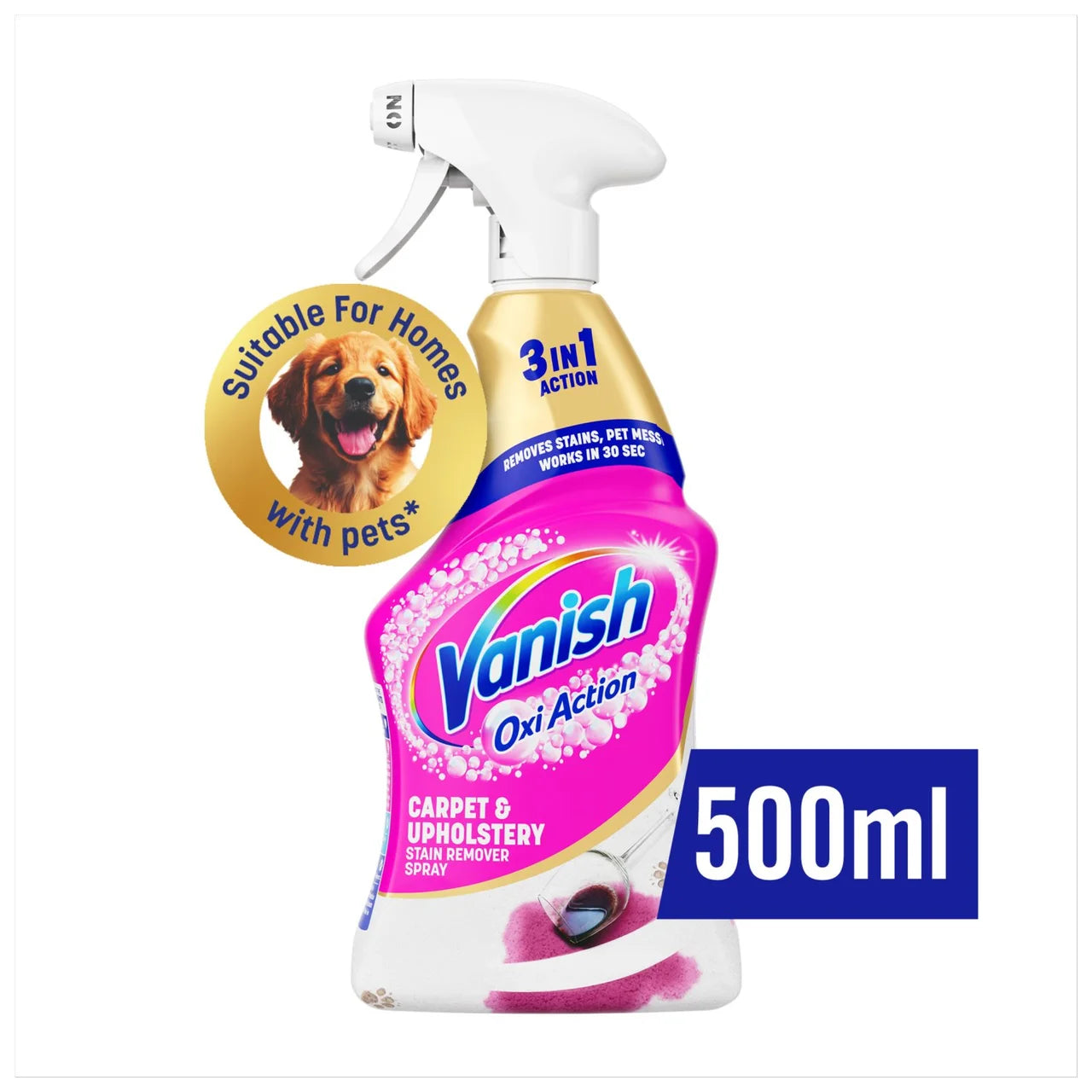 Vanish Gold Upholstery & Carpet Cleaner Spray 500ml