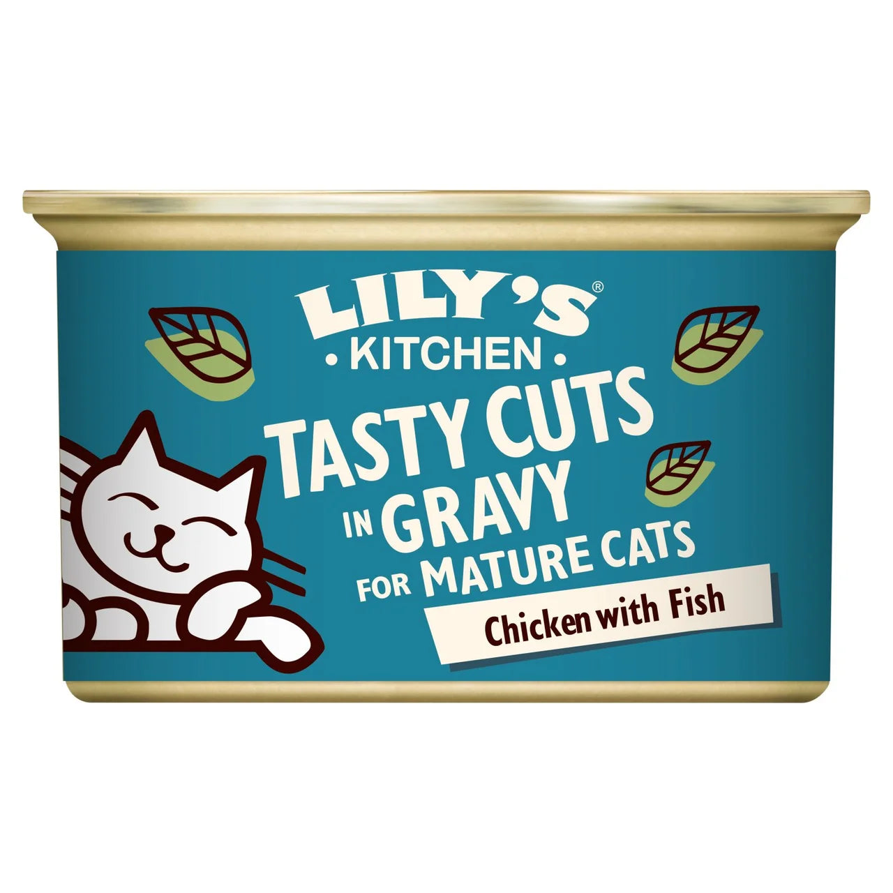Lily's Kitchen Chicken & Fish Tasty Cuts in Gravy for Mature Cats 85g
