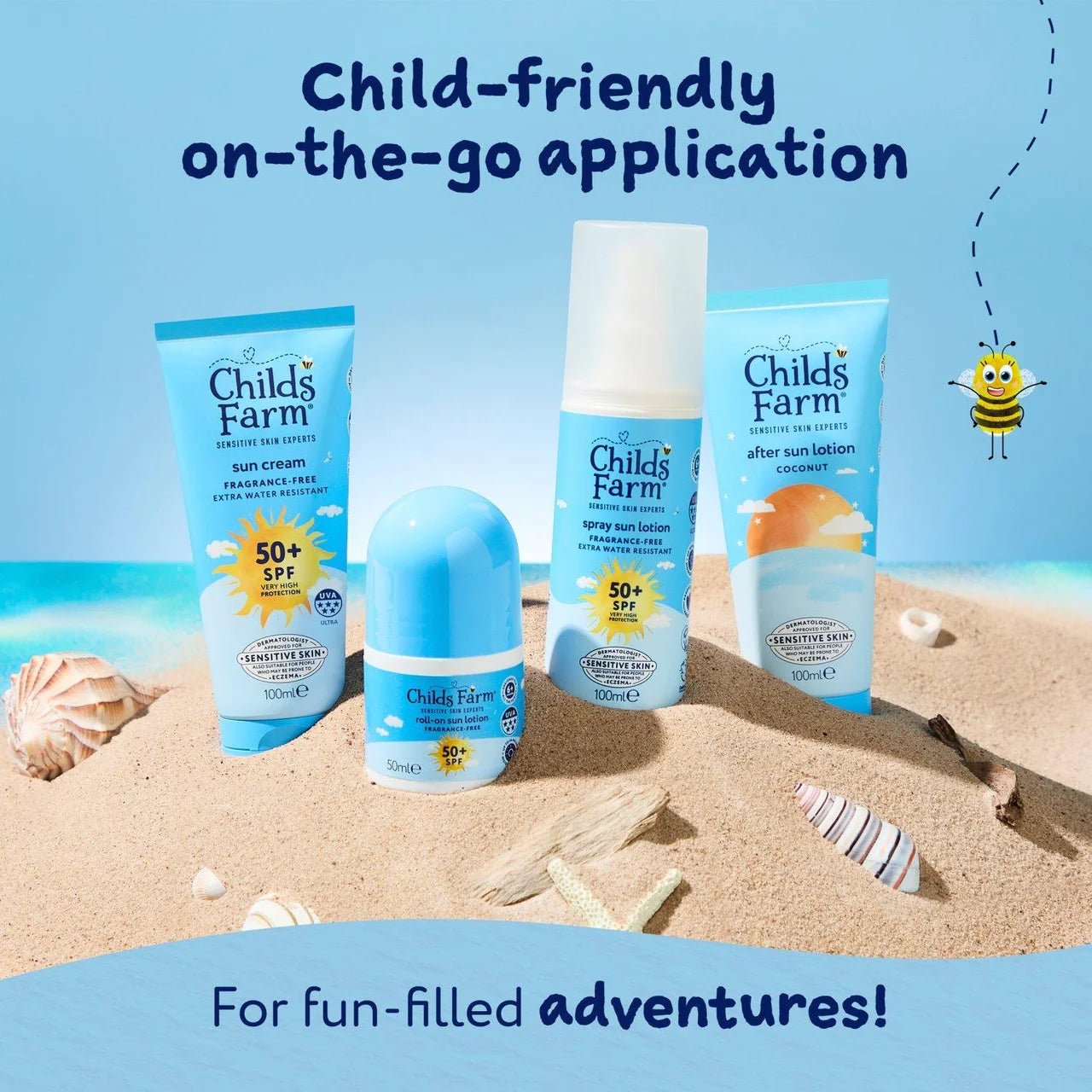 Childs Farm 50+ SPF Sun Cream 200ml