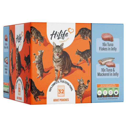 HiLife It's only Natural The Big Tuna One in Jelly 32 x 70g