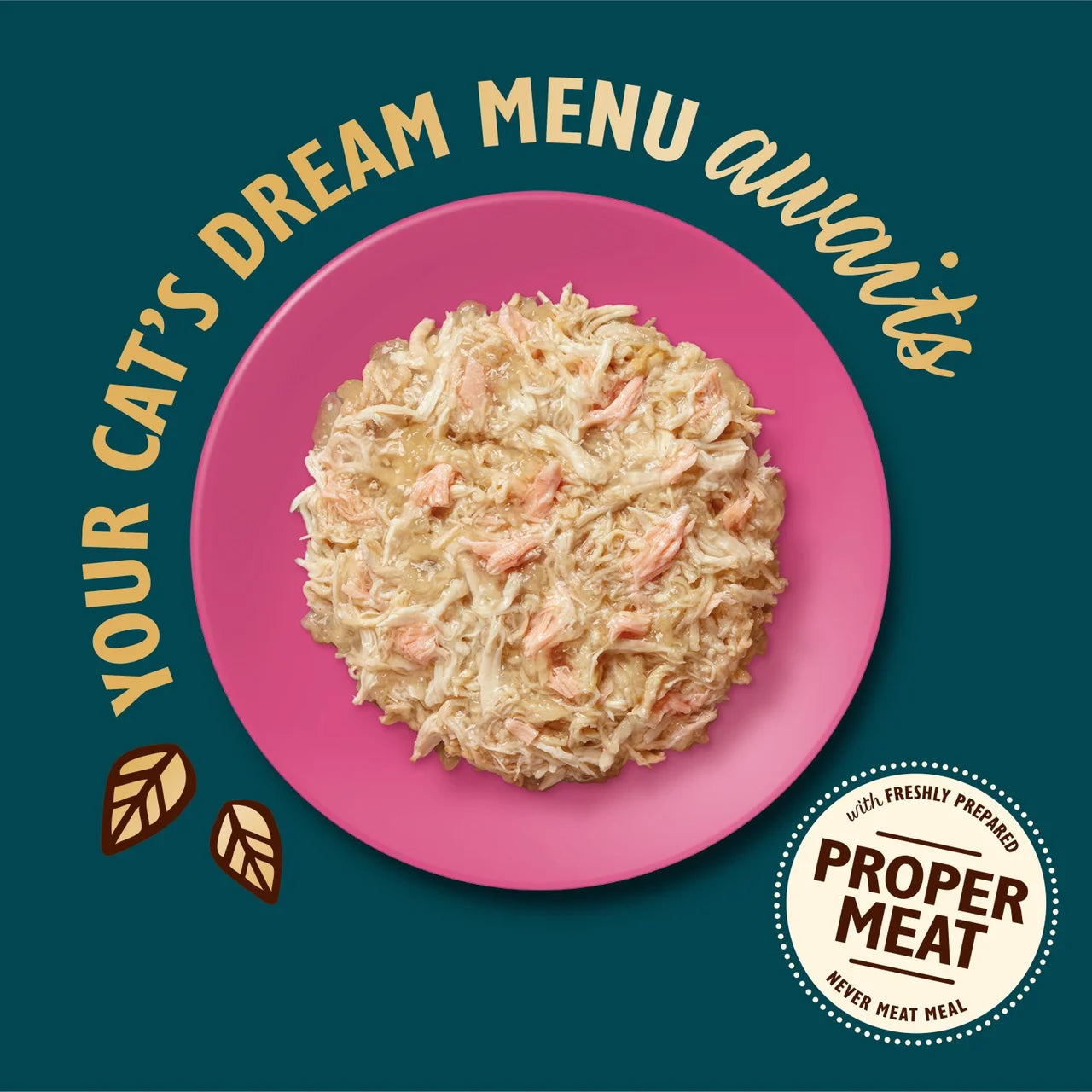 Lily's Kitchen Cat Shredded Fillets Chicken with Salmon in Jelly 70g