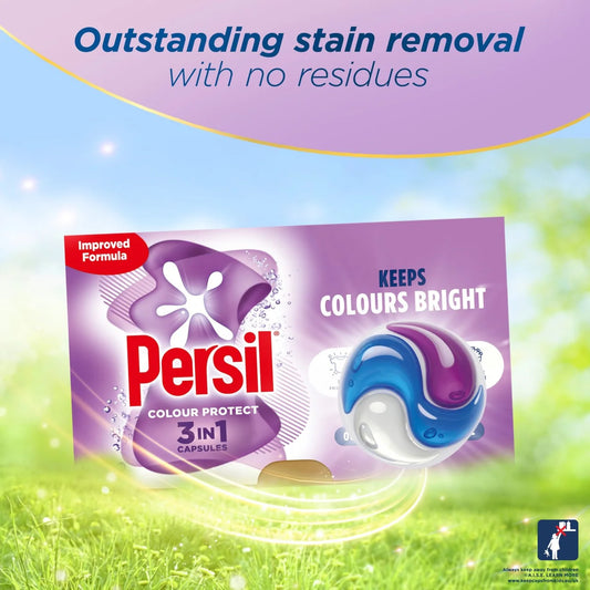 Persil Colour 3 in 1 Laundry Washing Detergent Capsules 26 Washes