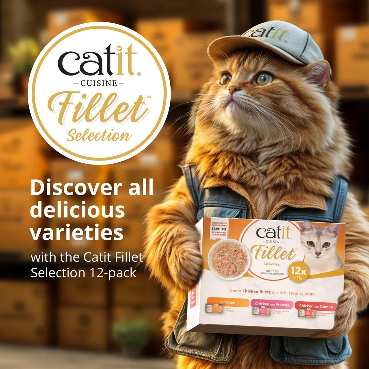 Catit Tuna Fillet 75g