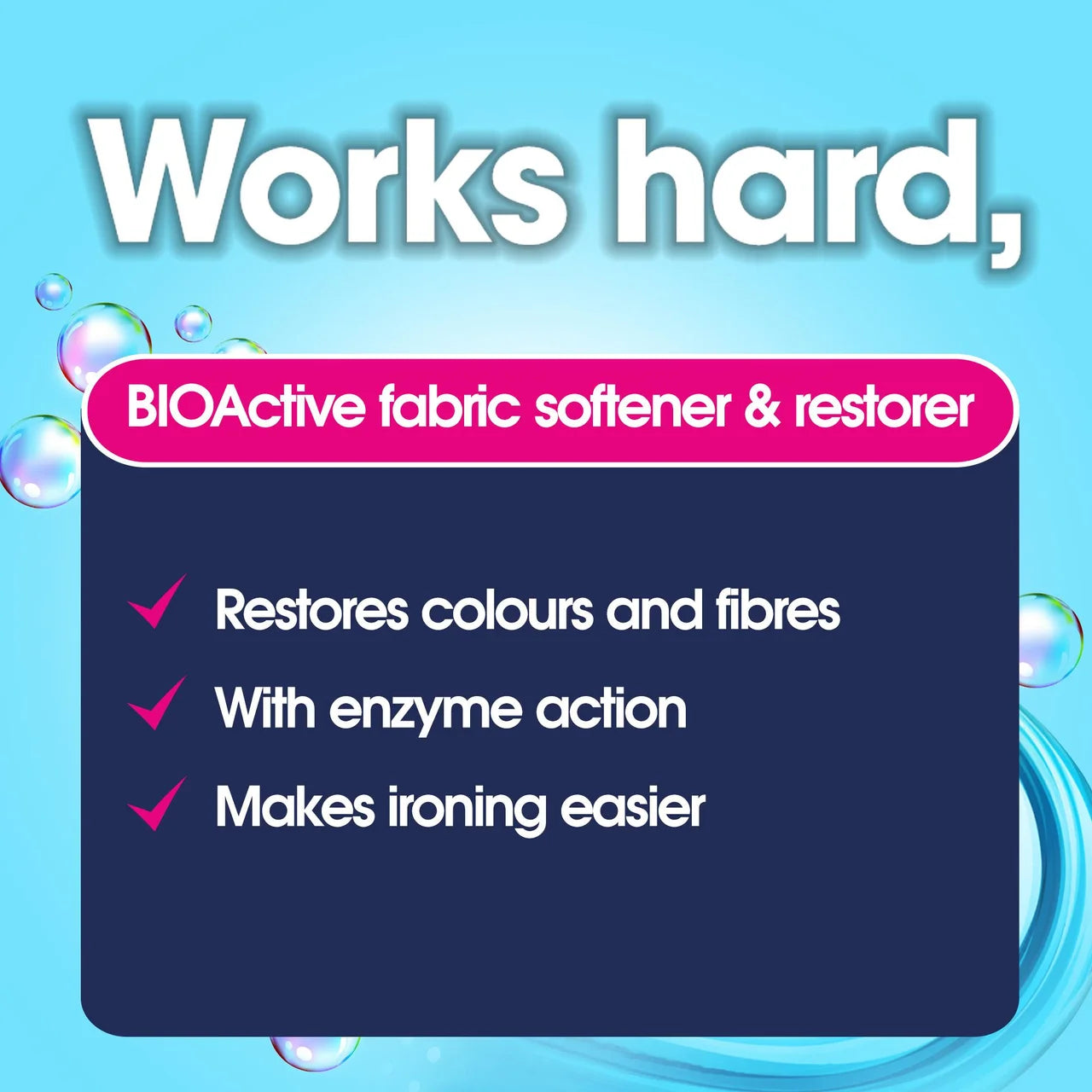 Ecozone BIOActive fabric softener & restorer 1L
