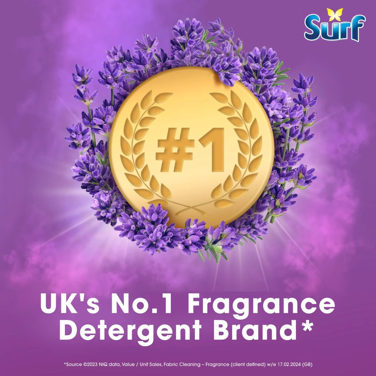 Surf Laundry Powder Lavender 45 Washes 2.25kg