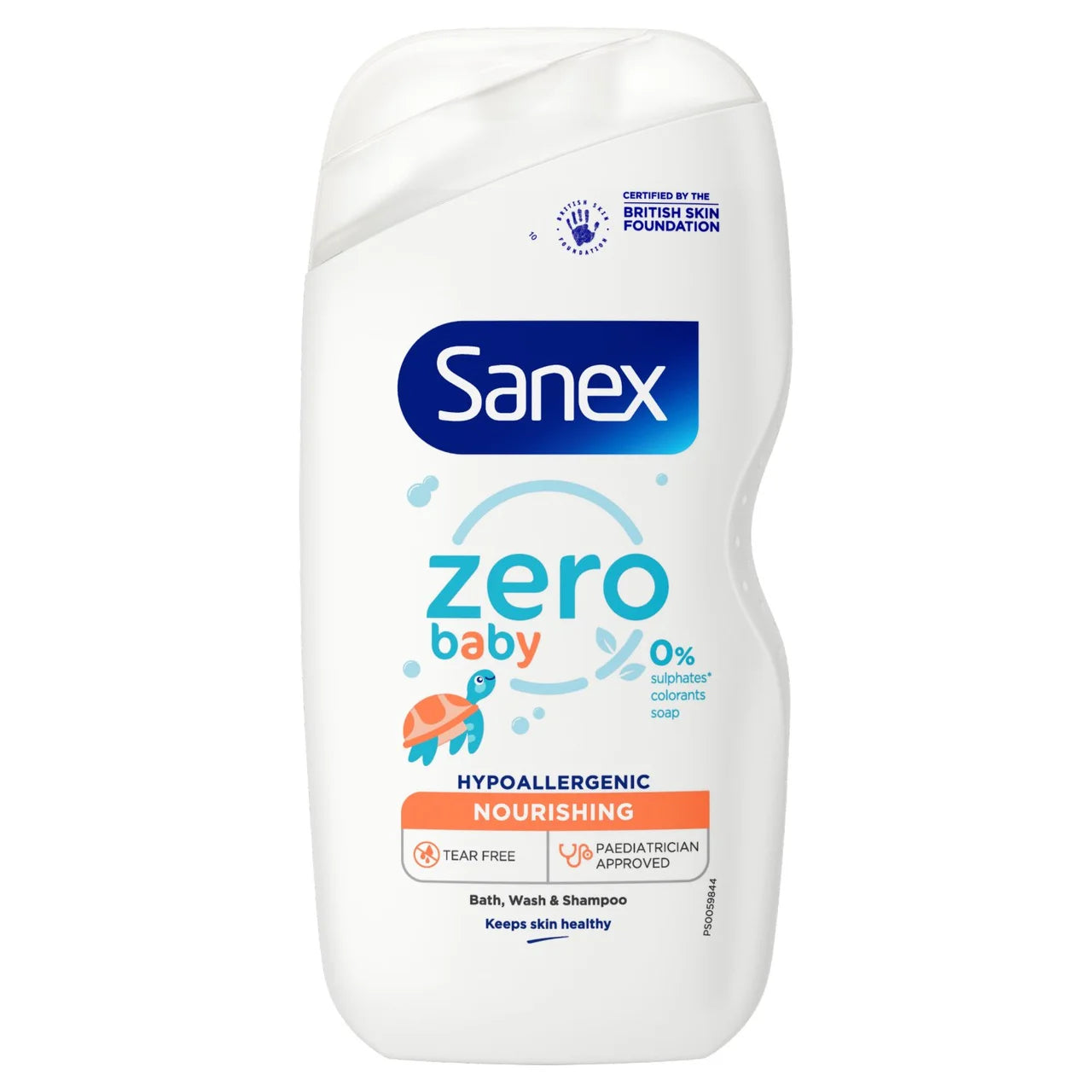 Sanex Zero% Nourishing Baby Bath & Wash 450ml