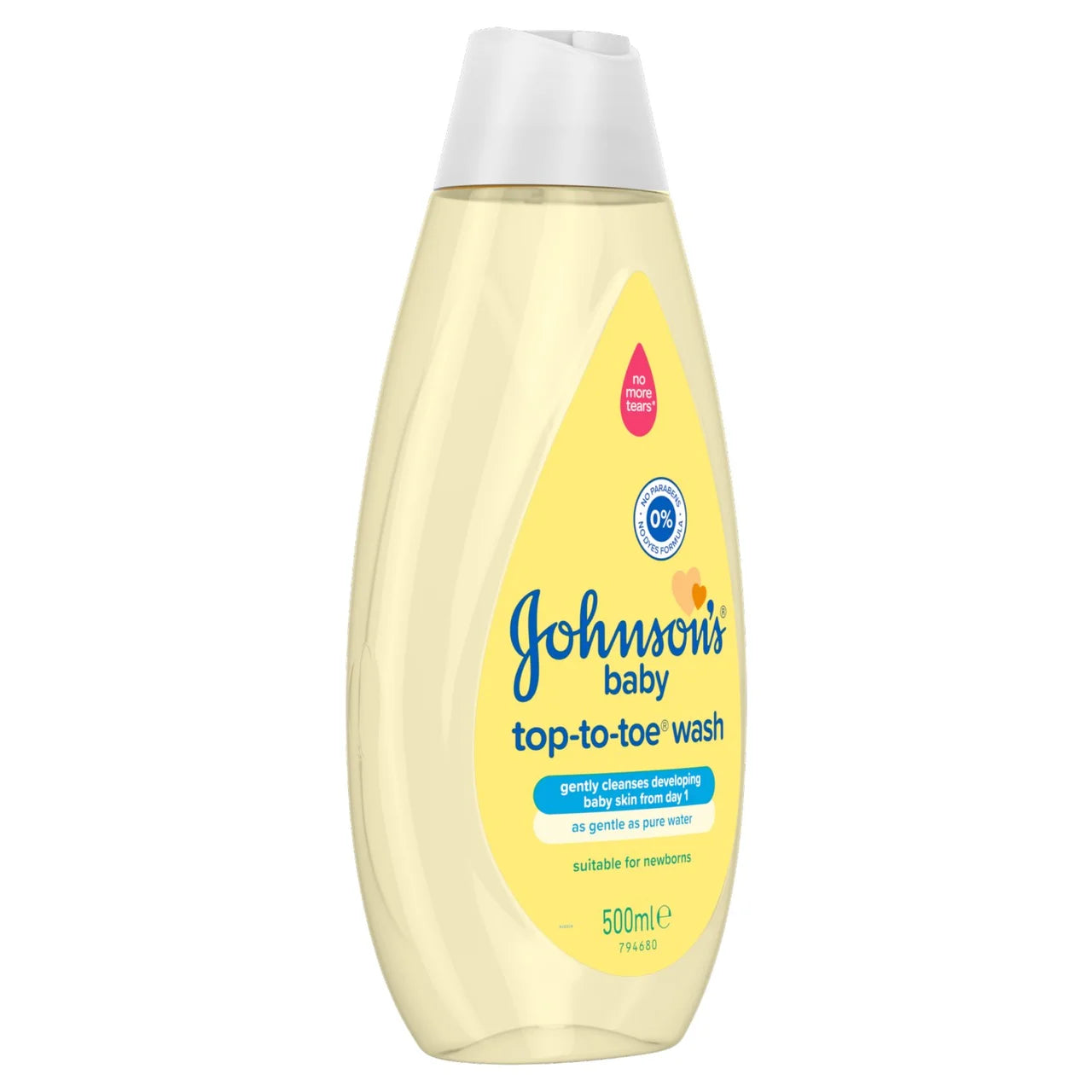 Johnson's Baby Top-To-Toe Body Wash for Delicate Skin 500ml
