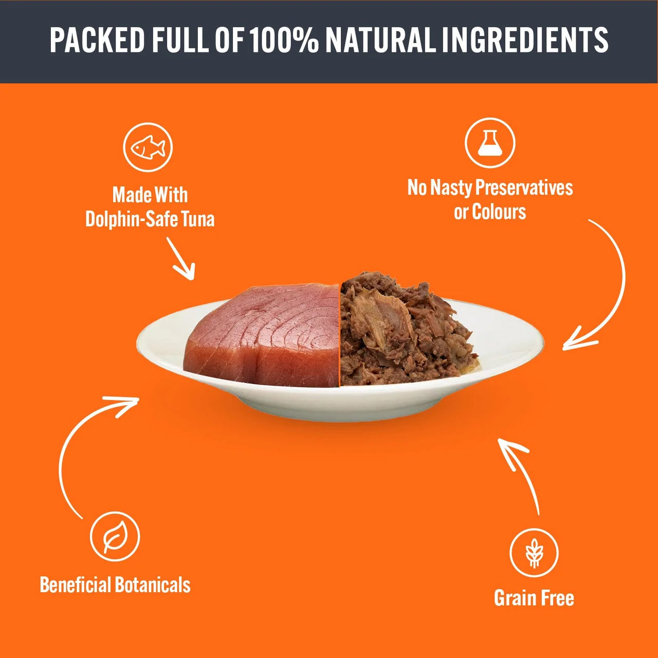 HiLife It's only Natural The Big Tuna One in Jelly 32 x 70g