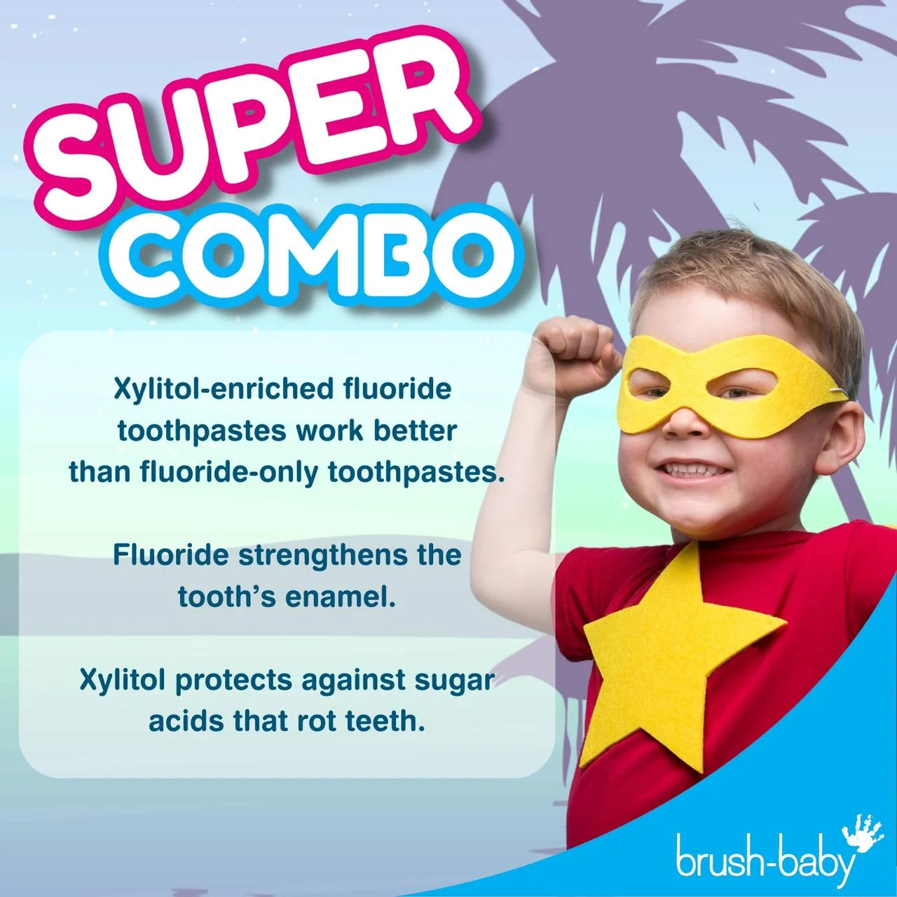 Brush-Baby Kids Tutti Frutti Toothpaste, 3-6 Yrs , 50ml