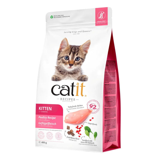 Catit Recipes Dry Kitten Poultry 2kg