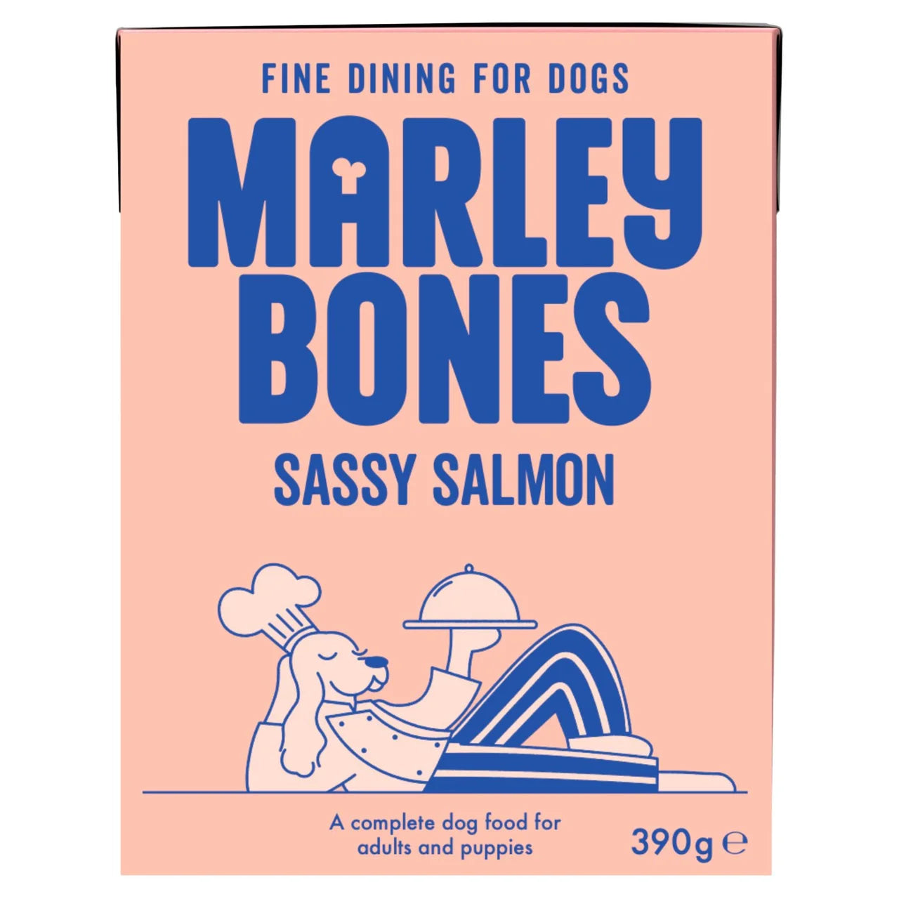 Marleybones Wet Dog Food - Salmon & Superfoods 390g