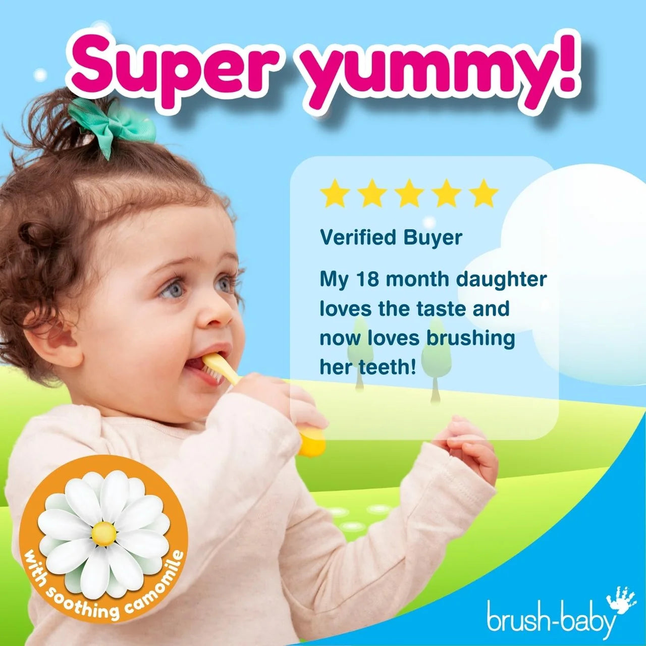 Brush-Baby Teething Toothpaste 50ml