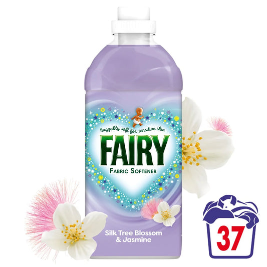 Fairy Fabric Conditioner Silk Tree Blossom & Jasmine 37 Wash 1.147L