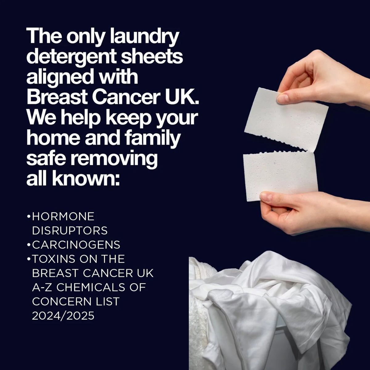The Lab Co. Laundry Detergent Sheets Non Bio Relaxing Scent 64 Loads