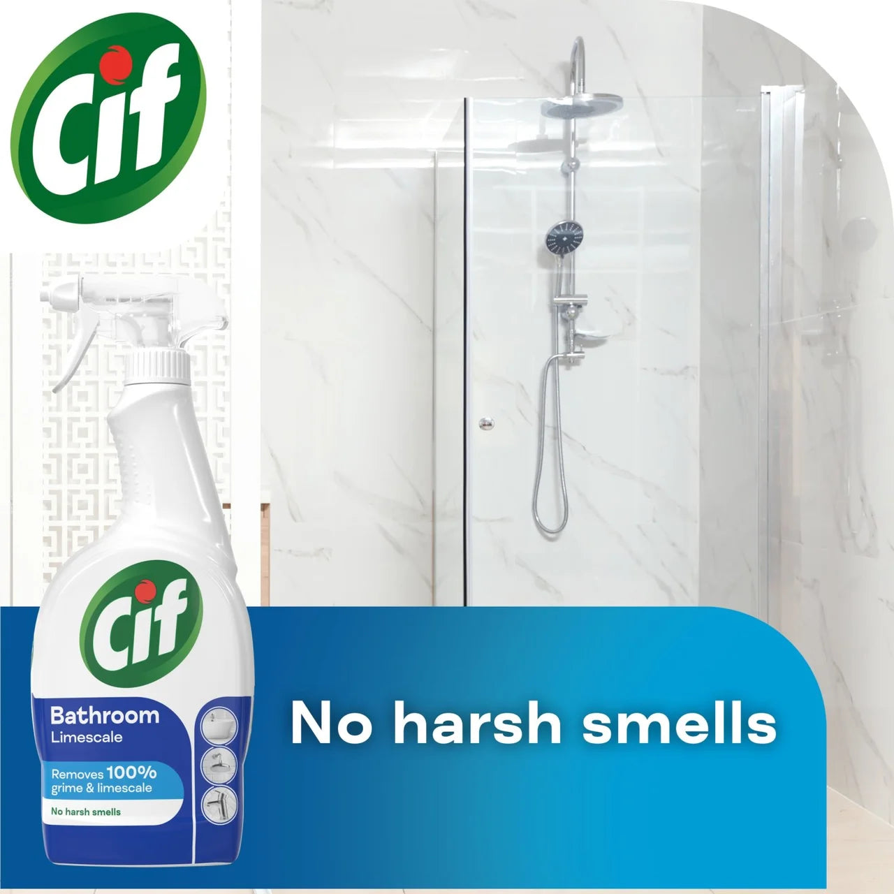 Cif Cleanboost Bathroom Cleaner Spray 700ml