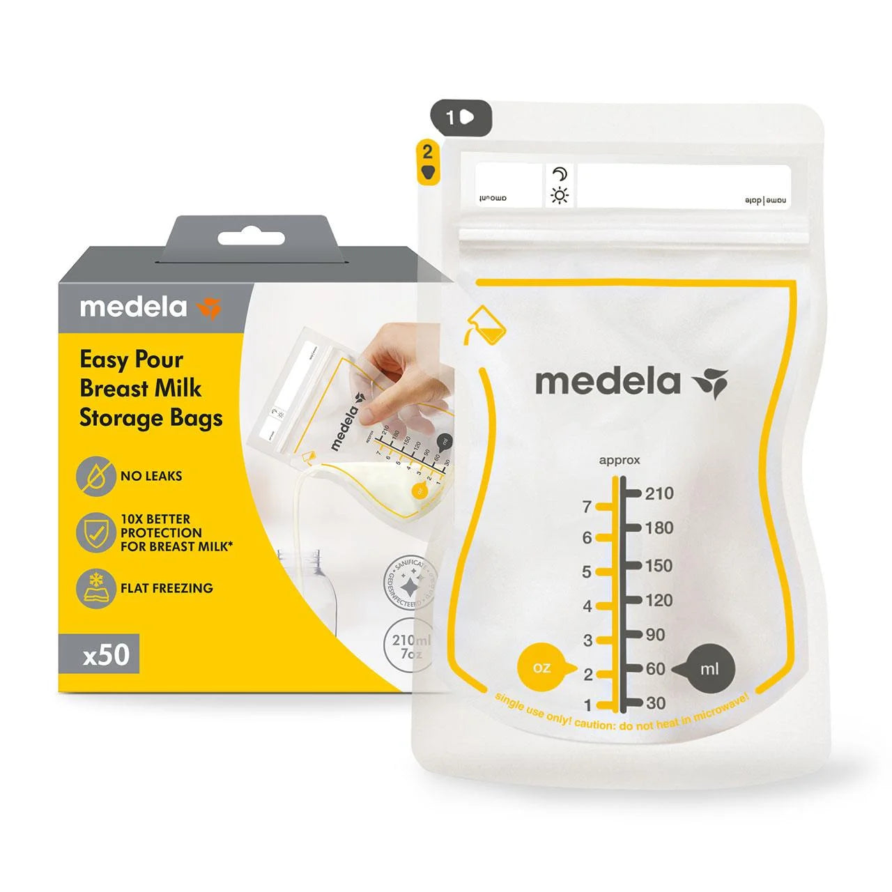 Medela Breastmilk Storage Bags 50 per pack