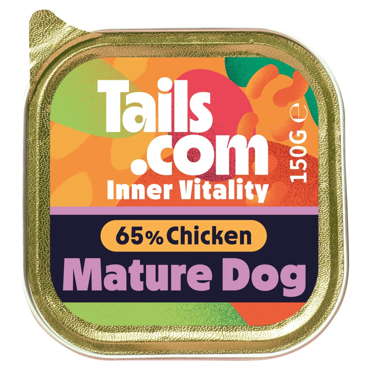 Tails.com Inner Vitality Mature Dog Wet Food Chicken 150g