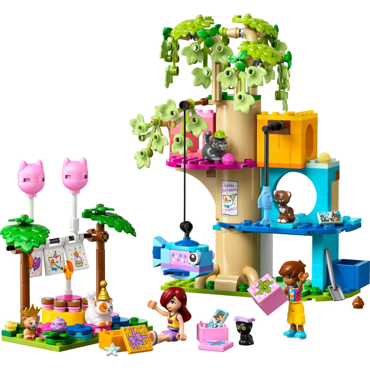 LEGO Friends Cat Birthday Party & Tree House 42666 6+