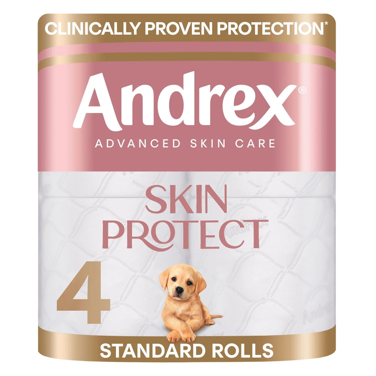 Andrex Skin Protect Toilet Roll 4 per pack