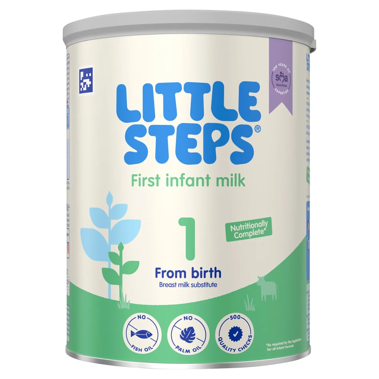 LITTLE STEPS First Infant Baby Milk Powder Formula from birth 800 g
